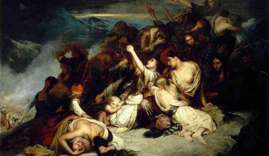 Τo ολοκαύτωμα της Σαμοθράκης απο τους Τούρκους το 1821