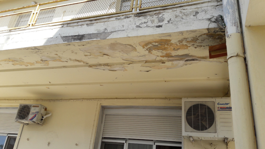 Πέφτουν σοβάδες στο νοσοκομείο Κιλκίς - Τι καταγγέλλουν οι εργαζόμενοι