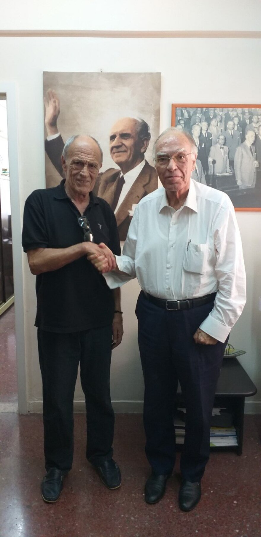 Εκλογές 2019: Με τον Βασίλη Λεβέντη ο Γιάννης Δημαράς - Στο Επικρατείας ο Πέτρος Γαλακτόπουλος