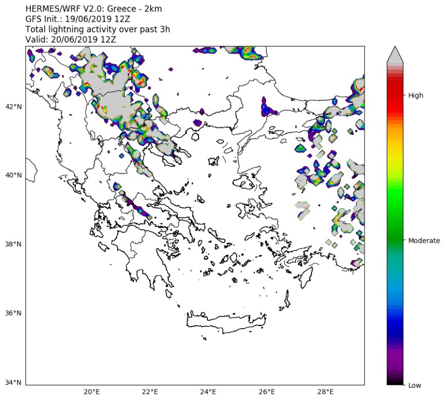 Καιρός: Έρχονται καταιγίδες και χαλάζι μετά το μεσημέρι - Δείτε χάρτες