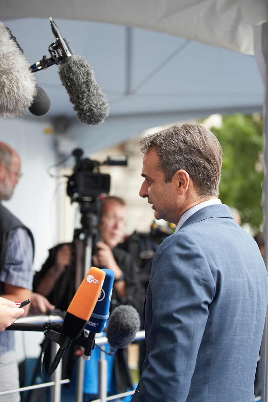 Μητσοτάκης από Βρυξέλλες: Η ΕΕ πρέπει να επιβάλει κυρώσεις στην Τουρκία