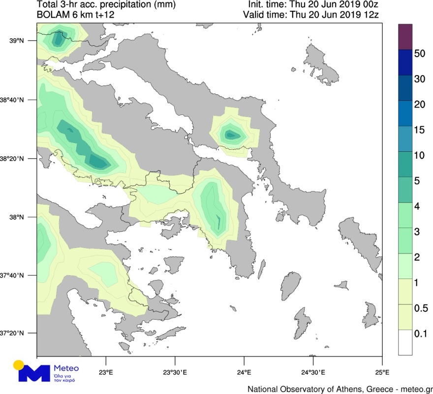 Καιρός: Έρχονται καταιγίδες και χαλάζι μετά το μεσημέρι - Δείτε χάρτες