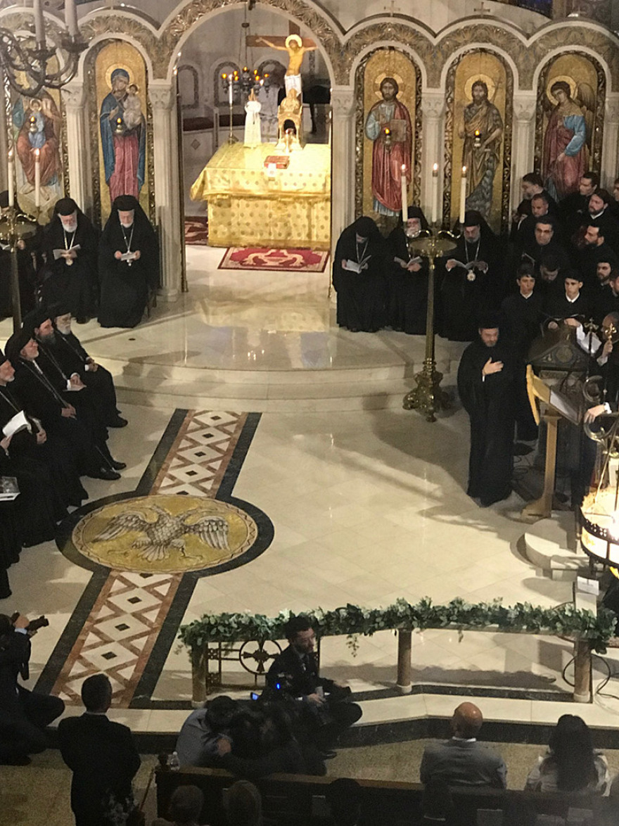 Βίντεο: Με λαμπρότητα ενθρονίστηκε ο Αρχιεπίσκοπος Αμερικής Ελπιδοφόρος στη Νέα Υόρκη