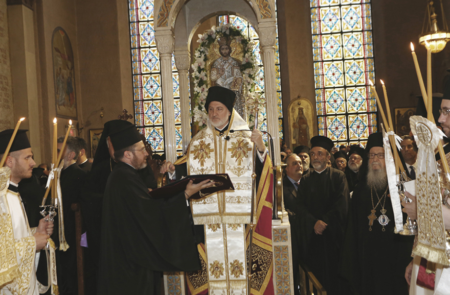 Αρχιεπίσκοπος Αμερικής Ελπιδοφόρος: Με κάθε λαμπρότητα ολοκληρώθηκε η τελετή ενθρόνισης