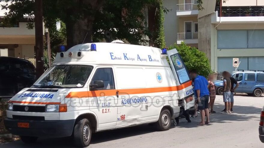 Λαμία: Τροχαίο με ντελιβερά στην είσοδο της Νέας Μαγνησίας