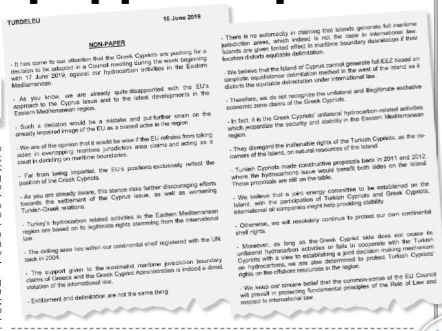 Τουρκία σε ΕΕ: Θα υπάρξει ένταση εάν εμπλακείτε στην κυπριακή ΑΟΖ