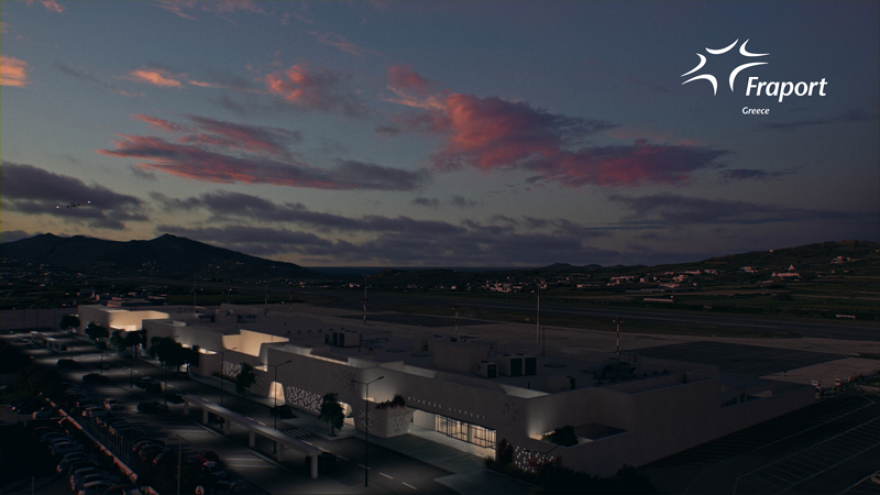 Fraport: Αυτό θα είναι το νέο αεροδρόμιο της Μυκόνου