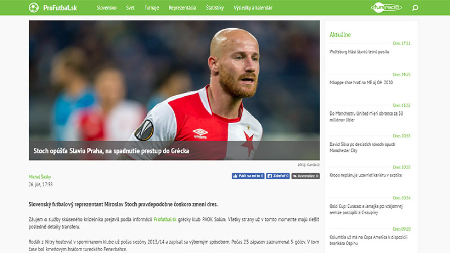 Οι Σλοβάκοι στέλνουν τον Στοχ στον ΠΑΟΚ! 