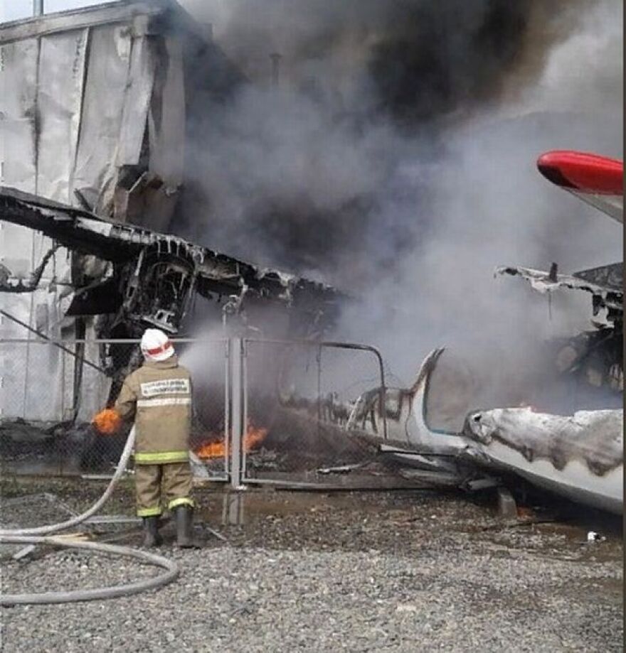 Ρωσία: Βίντεο σοκ από αναγκαστική προσγείωση αεροσκάφους - Δύο νεκροί