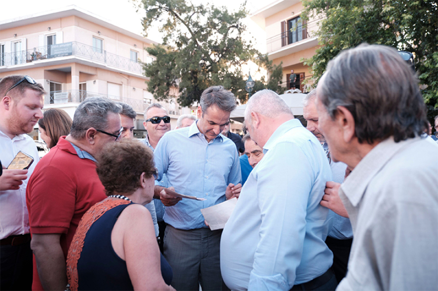 Μητσοτάκης: Θα μειώσουμε τον ΕΝΦΙΑ 30%, δεν θα πάρουμε έκτακτα μέτρα και θα είμαστε σκληροί με την εργατική νομοθεσία 