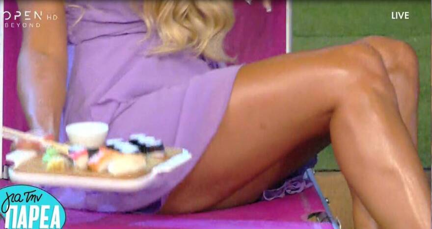 Ο Νίκος Μουτσινάς έκανε φινάλε με... σέξι Ιωάννα Τούνη 