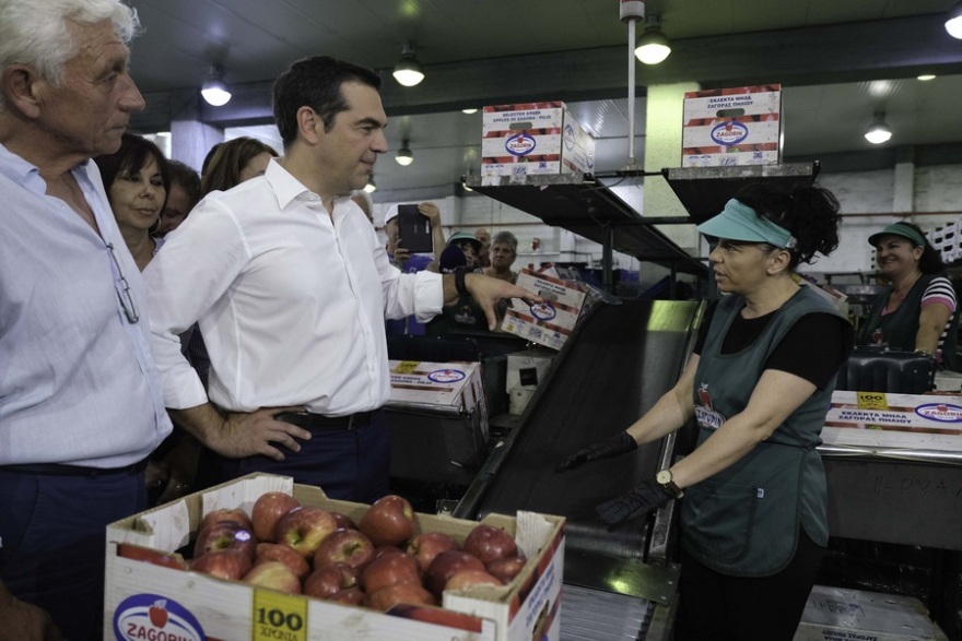 Ζαγορά Πηλίου: Μειώσεις φόρων για τους αγρότες υποσχέθηκε ο Αλέξης Τσίπρας