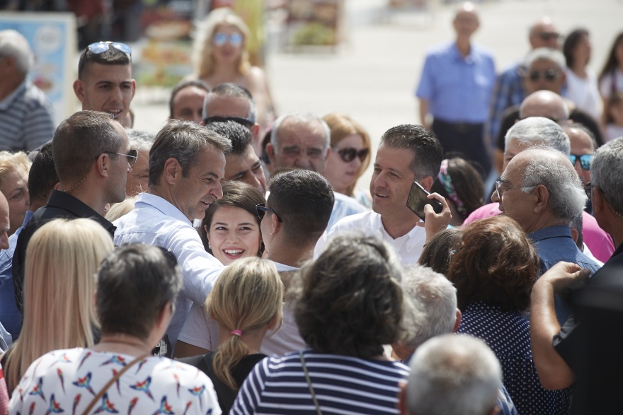 Μητσοτάκης από Χαλκιδική: Καμία ψήφος στα κόμματα της οργής και της εξαπάτησης