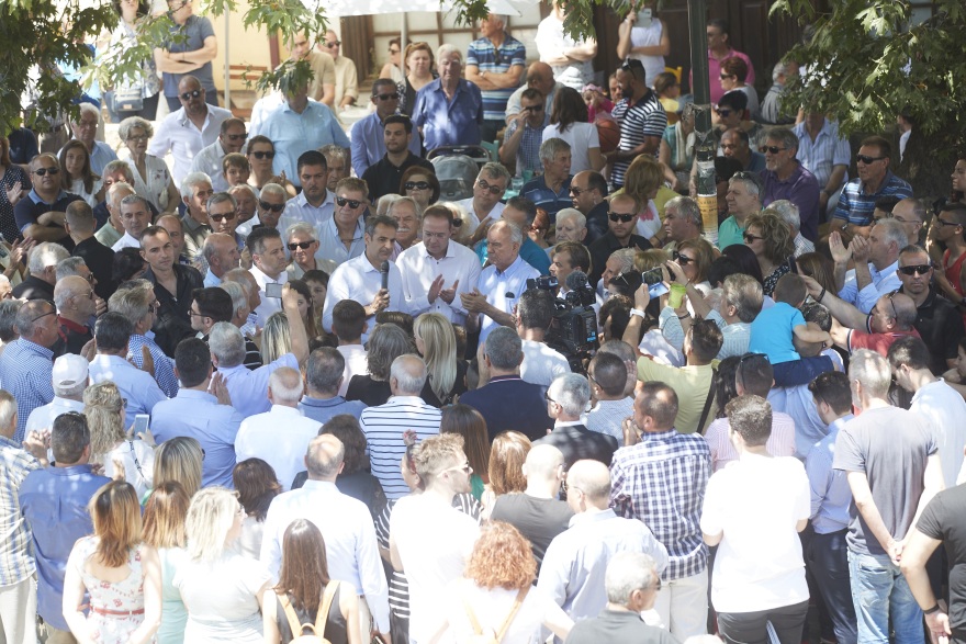 Μητσοτάκης από Χαλκιδική: Καμία ψήφος στα κόμματα της οργής και της εξαπάτησης