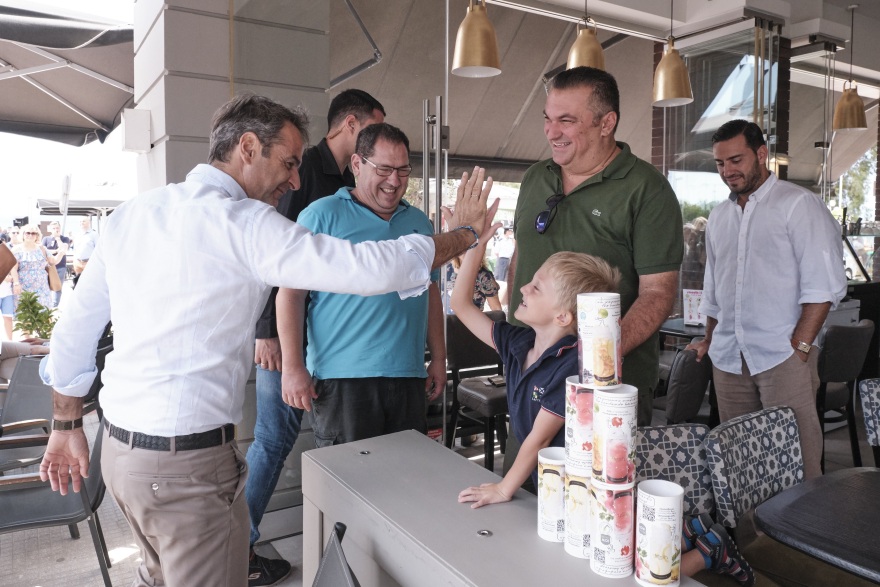 Μητσοτάκης από Χαλκιδική: Καμία ψήφος στα κόμματα της οργής και της εξαπάτησης