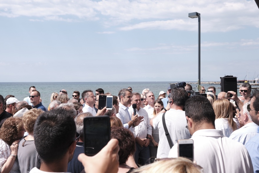 Μητσοτάκης από Χαλκιδική: Καμία ψήφος στα κόμματα της οργής και της εξαπάτησης