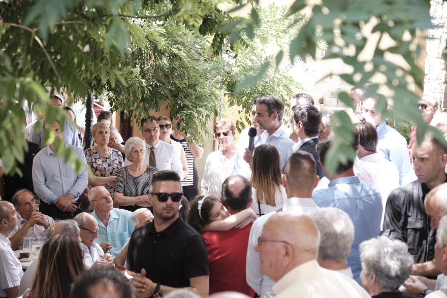 Μητσοτάκης από Χαλκιδική: Καμία ψήφος στα κόμματα της οργής και της εξαπάτησης