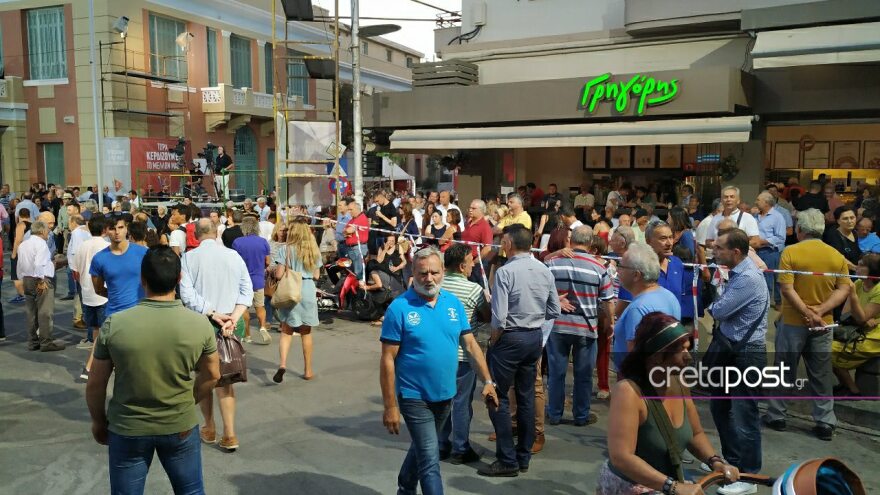 Κρήτη: Καθυστέρησε λόγω έλλειψης ακροατηρίου η ομιλία Τσίπρα