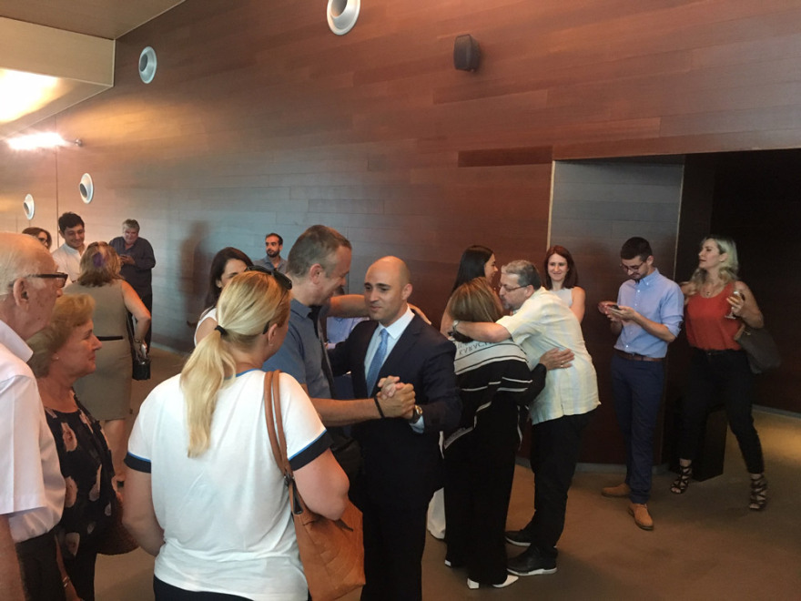 Πλήθος κόσμου στην κεντρική ομιλία του Κωνσταντίνου Μπογδάνου