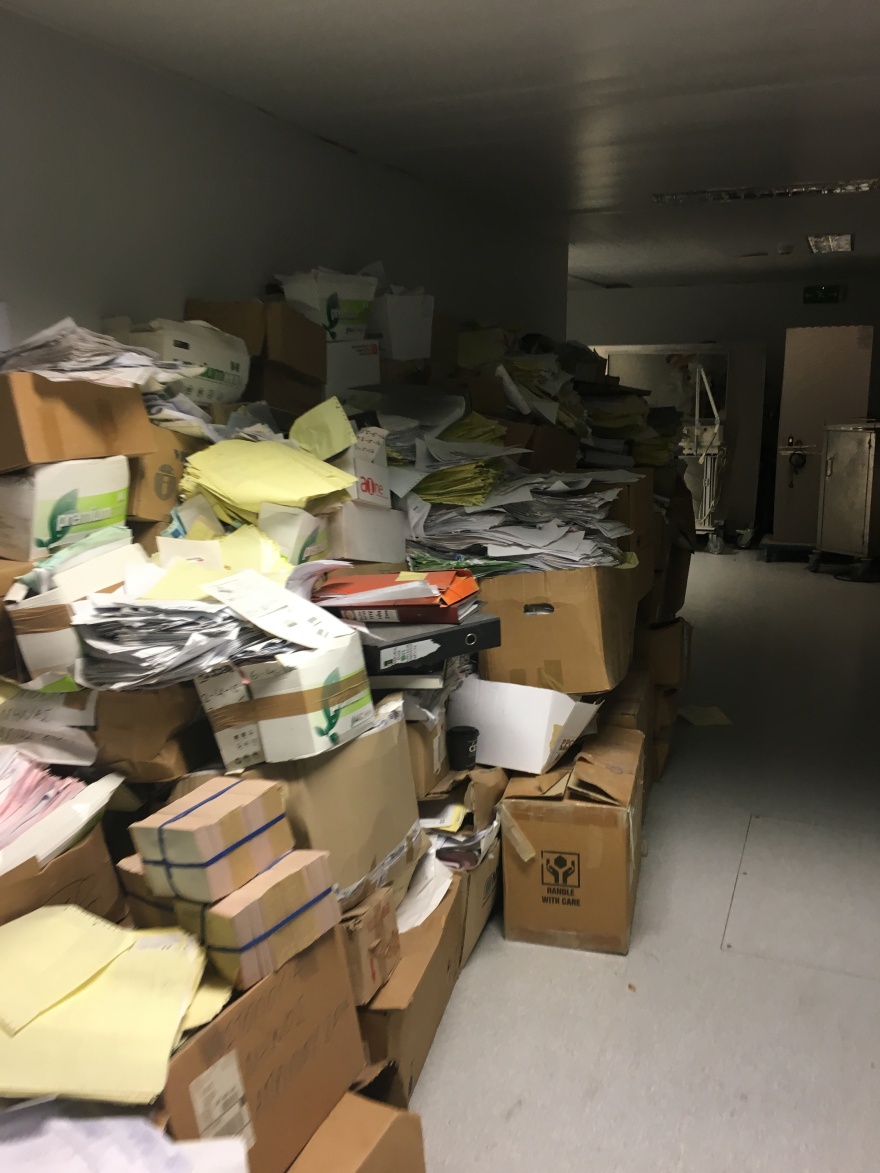 Ευαγγελισμός: Πεταμένοι στους διαδρόμους φάκελοι με απόρρητα ιατρικά δεδομένα ασθενών