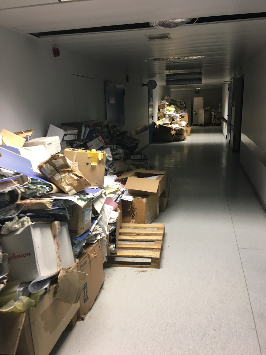 Ευαγγελισμός: Πεταμένοι στους διαδρόμους φάκελοι με απόρρητα ιατρικά δεδομένα ασθενών