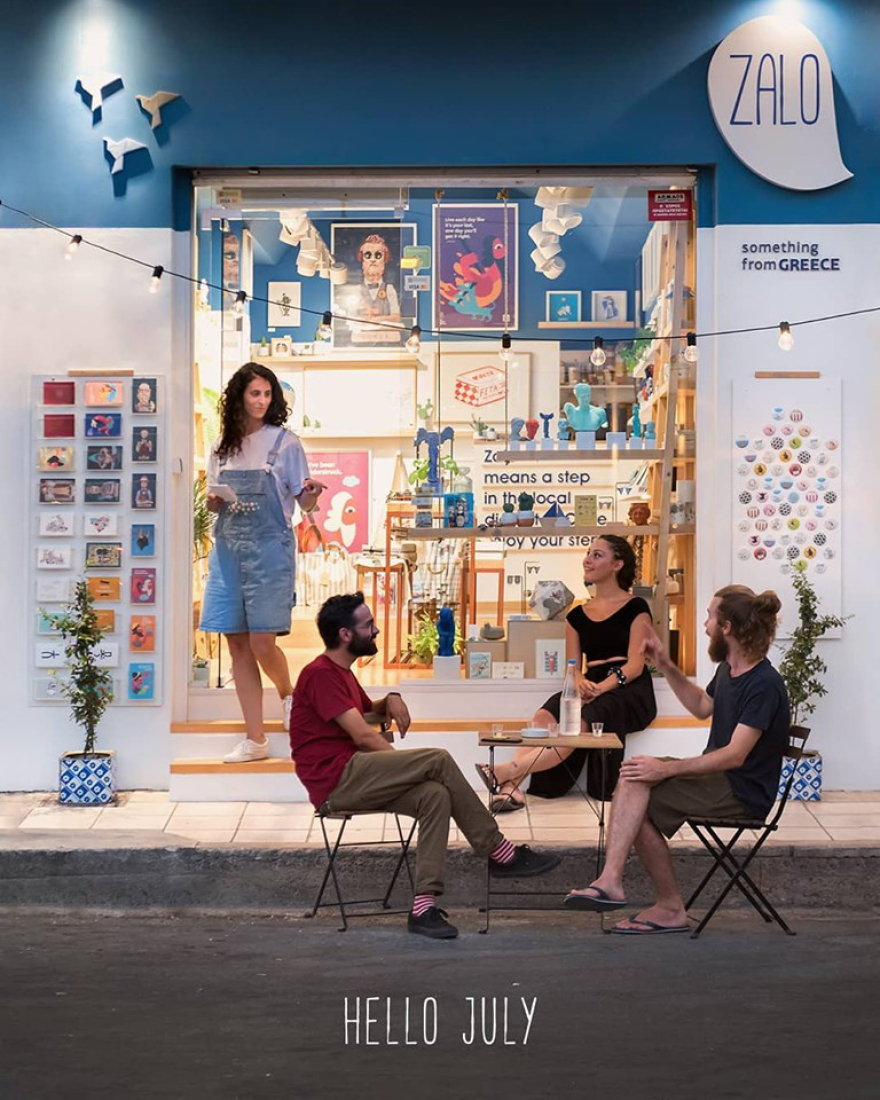 Σε 20 τετραγωνικά και κάτι...