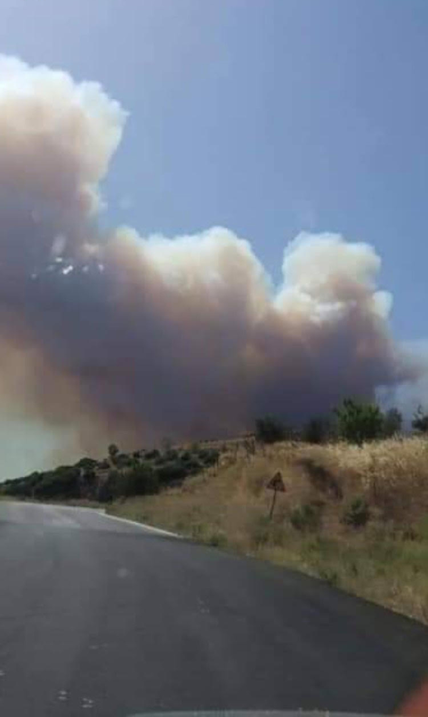 Εύβοια: Μεγάλη πυρκαγιά σε δασική έκταση - Εκκενώθηκε χωριό