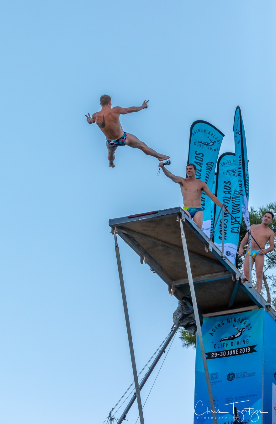 «Agios Nikolaos Cliff Diving 2019»: Το protothema.gr στο απόλυτο αθλητικό «event» της Κρήτης!