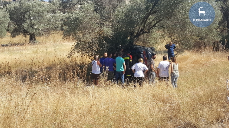 Τρoχαίο δυστύχημα με έναν νεκρό στη Ρόδο