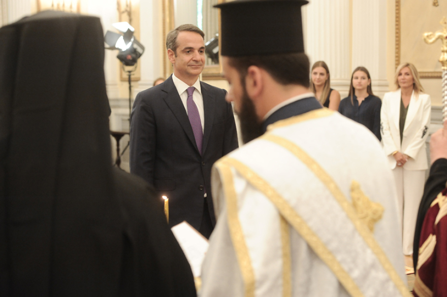 Ο Κυριάκος Μητσοτάκης ορκίστηκε πρωθυπουργός