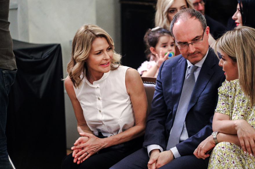 Φωτογραφίες: Τα στιγμιότυπα της ορκωμοσίας που έκλεψαν τα φλας