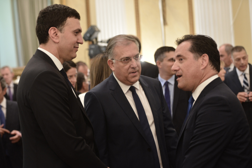 Η ορκωμοσία της κυβέρνησης Μητσοτάκη σε 20 φωτογραφίες μέσα από το Προεδρικό Μέγαρο