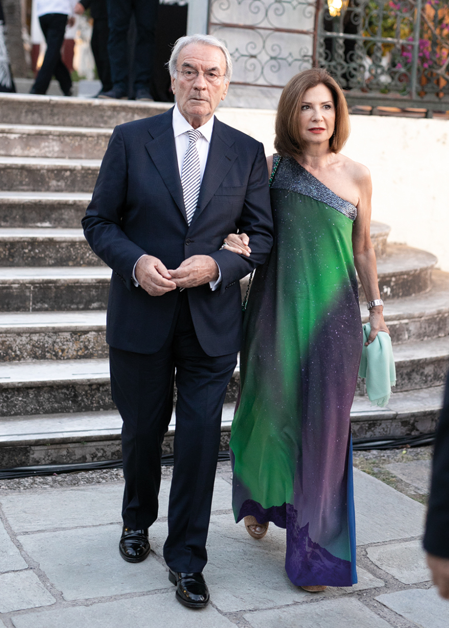 Δήμητρα και Γιάννης Κούστας: Μυθική βάφτιση στην Κέρκυρα