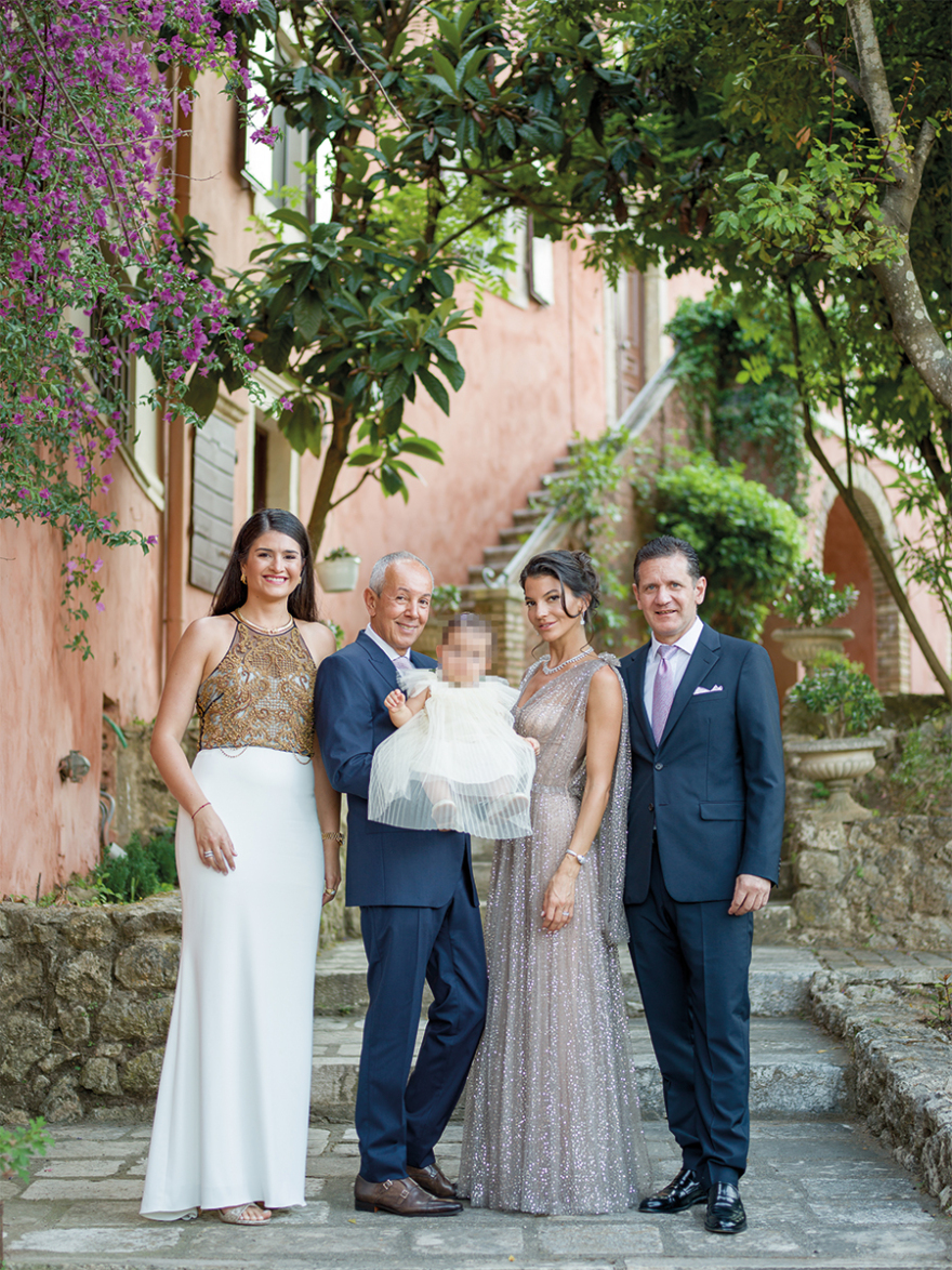 Δήμητρα και Γιάννης Κούστας: Μυθική βάφτιση στην Κέρκυρα