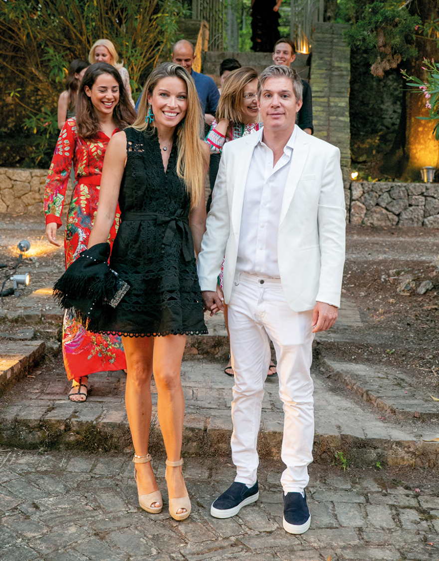 Δήμητρα και Γιάννης Κούστας: Μυθική βάφτιση στην Κέρκυρα