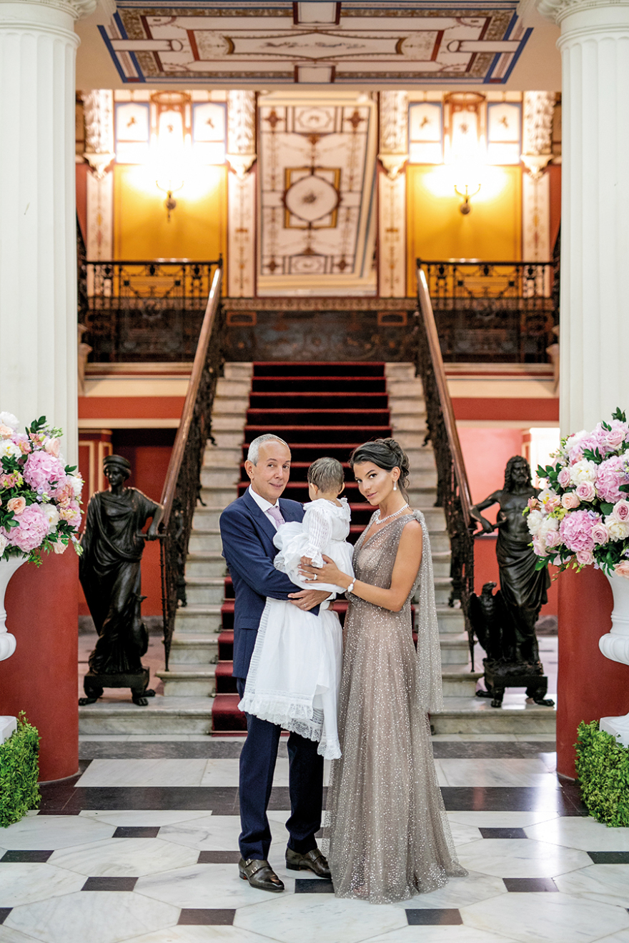 Δήμητρα και Γιάννης Κούστας: Μυθική βάφτιση στην Κέρκυρα