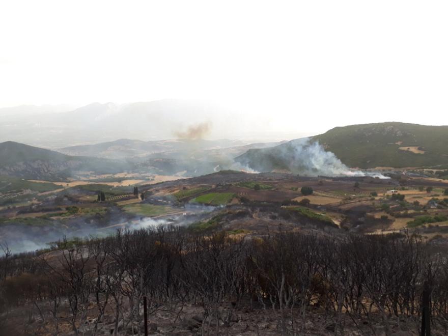 Πύρινο μπαράζ: Μάχη με τις φλόγες σε έξι μέτωπα 