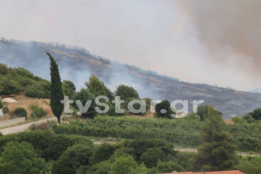 Πύρινο μπαράζ: Μάχη με τις φλόγες σε έξι μέτωπα 