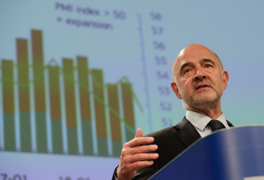 Ανάπτυξη 2,1% το 2019 και 2,2% για το 2020 προβλέπει η Κομισιόν για την Ελλάδα