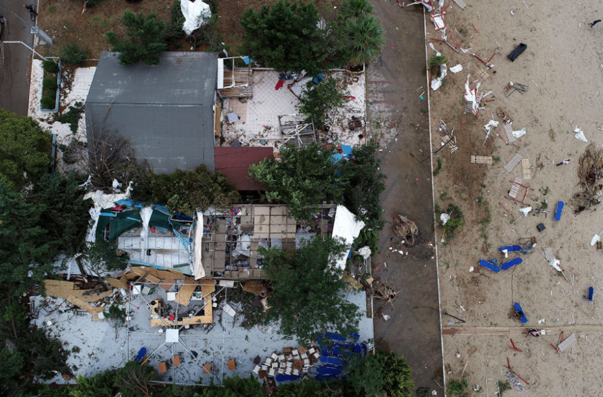 Η καταστροφή στη Χαλκιδική σε 20 αεροφωτογραφίες