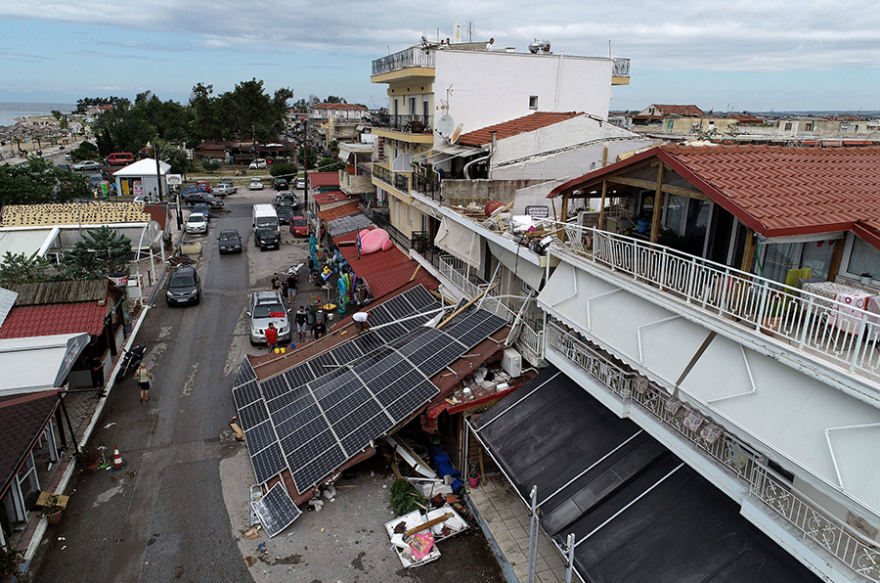 Η καταστροφή στη Χαλκιδική σε 20 αεροφωτογραφίες