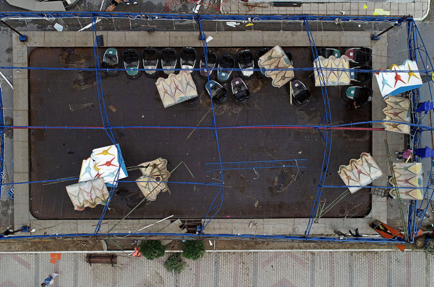 Η καταστροφή στη Χαλκιδική σε 20 αεροφωτογραφίες