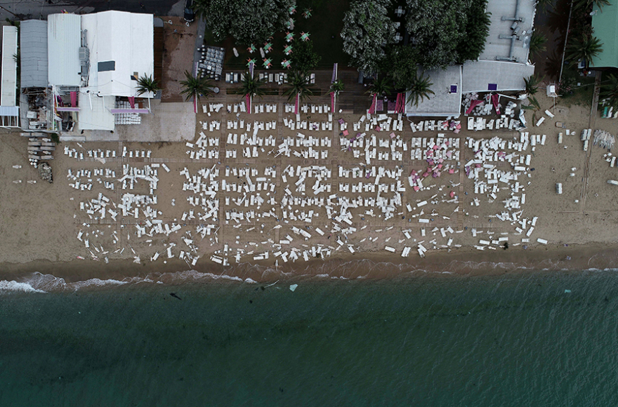 Η καταστροφή στη Χαλκιδική σε 20 αεροφωτογραφίες