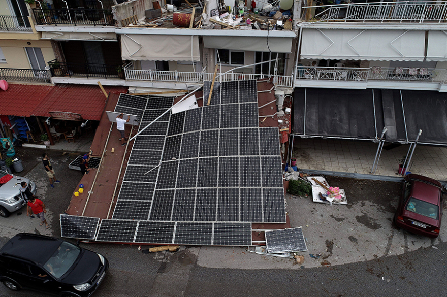 Η καταστροφή στη Χαλκιδική σε 20 αεροφωτογραφίες