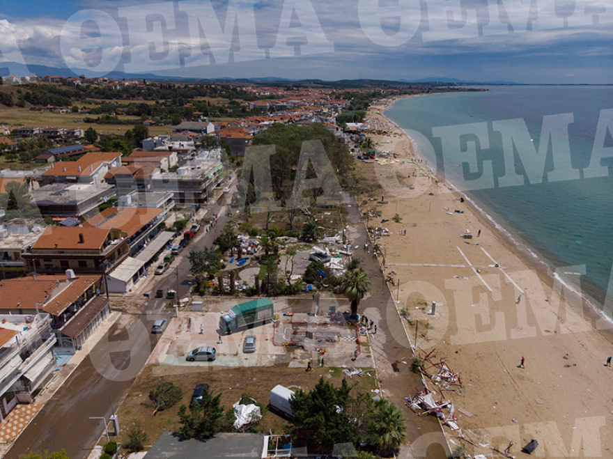 Φονική θεομηνία στη Χαλκιδική: Οδοιπορικό του protothema.gr στον τόπο της τραγωδίας