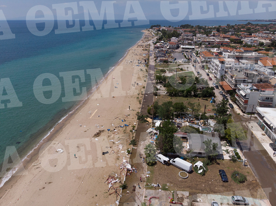 Φονική θεομηνία στη Χαλκιδική: Οδοιπορικό του protothema.gr στον τόπο της τραγωδίας