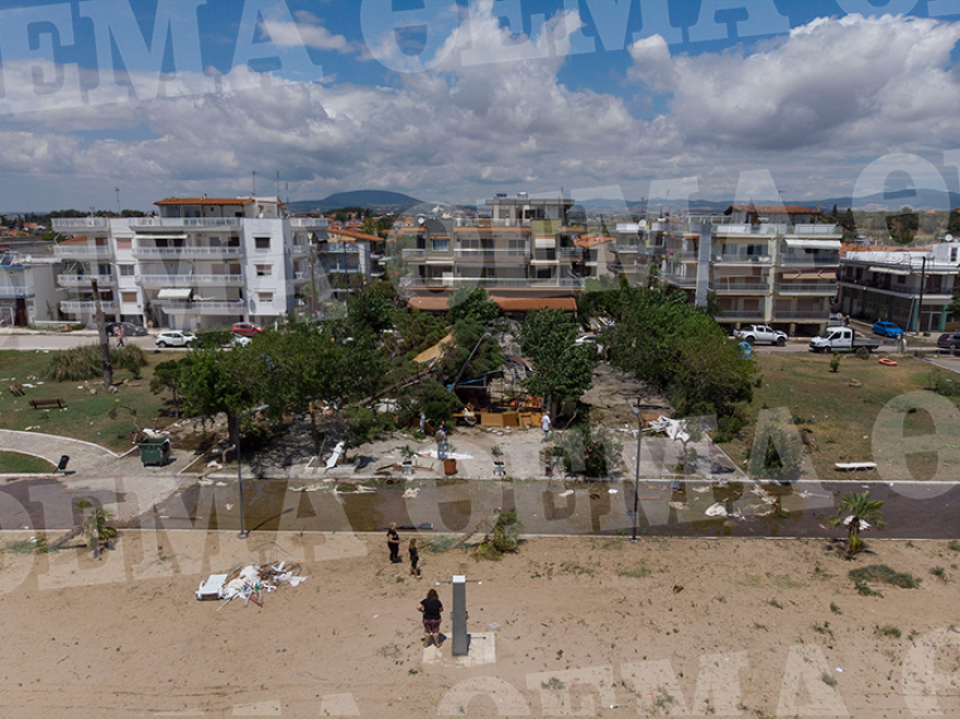 Φονική θεομηνία στη Χαλκιδική: Οδοιπορικό του protothema.gr στον τόπο της τραγωδίας