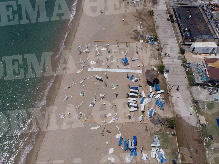 Φονική θεομηνία στη Χαλκιδική: Οδοιπορικό του protothema.gr στον τόπο της τραγωδίας