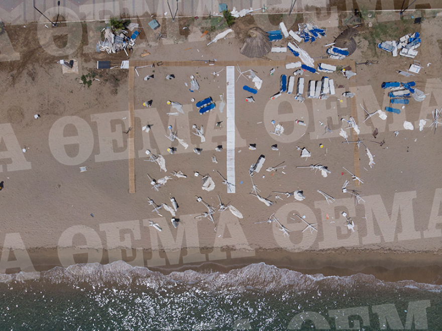 Φονική θεομηνία στη Χαλκιδική: Οδοιπορικό του protothema.gr στον τόπο της τραγωδίας