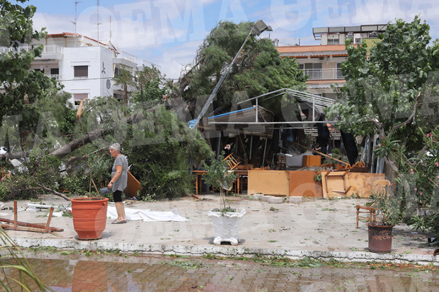 Φονική θεομηνία στη Χαλκιδική: Οδοιπορικό του protothema.gr στον τόπο της τραγωδίας